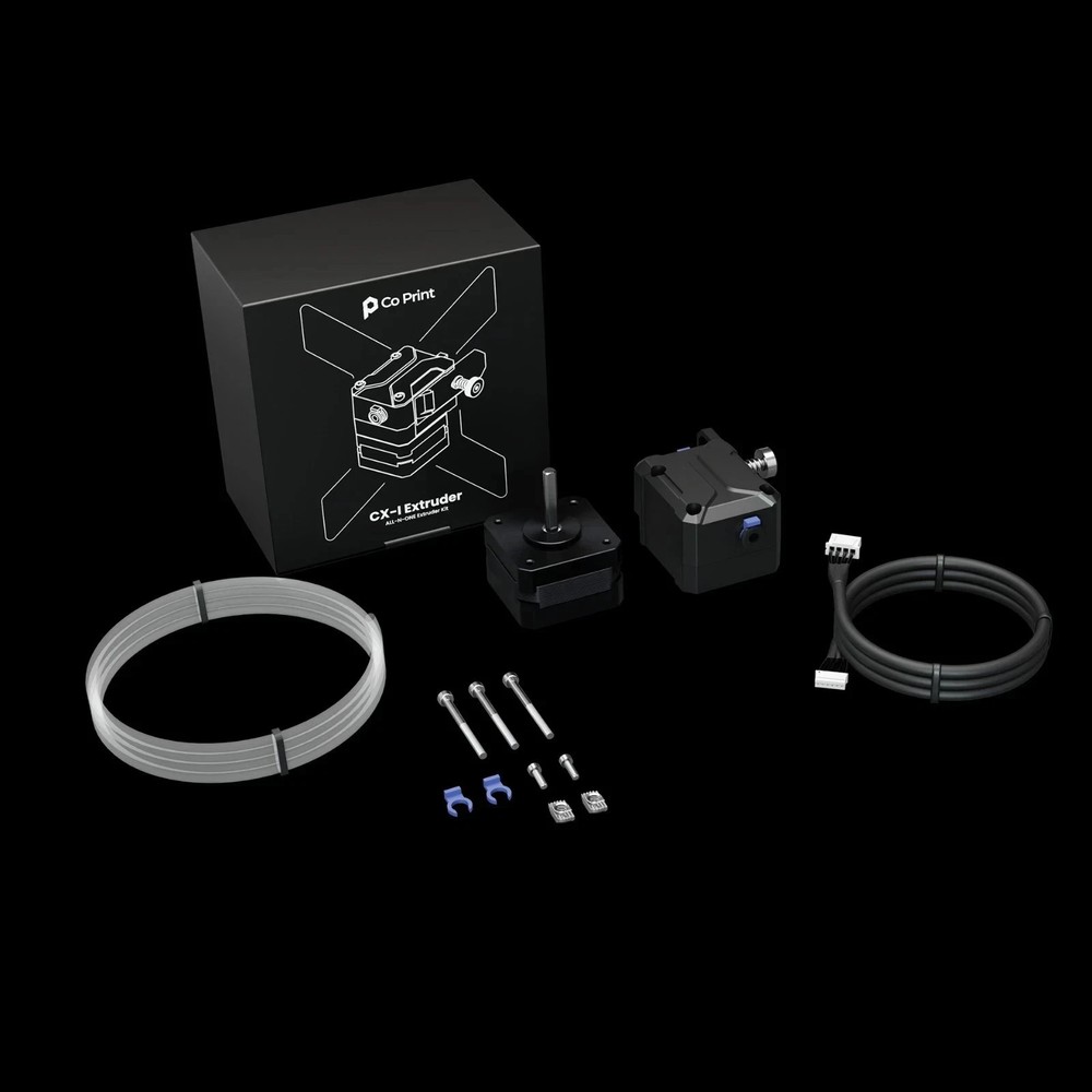 CoPrint CX-1 Dual Drive 3dPrinter Extruder & Nema 17 1.8 Stepper