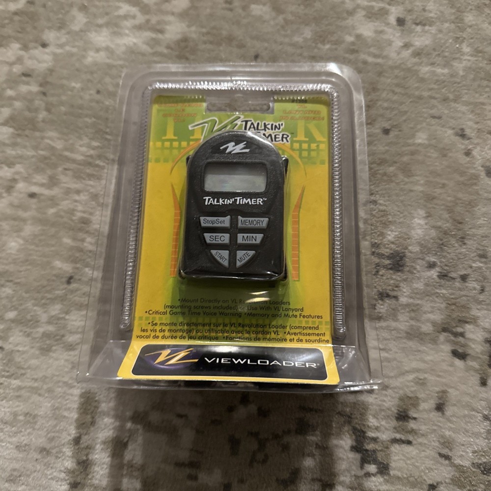 VL View Loader Talking Timer Paintball Timer Brand New VL