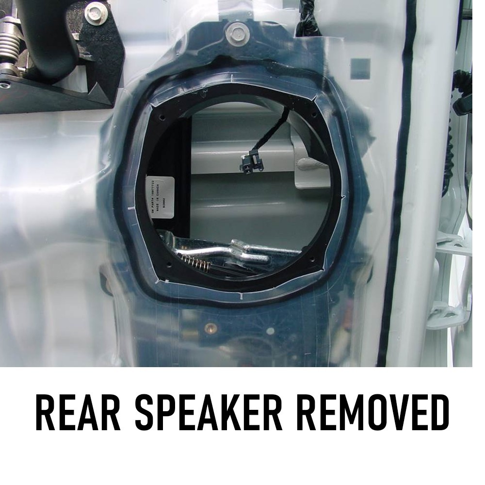 JBL Stage3627F Front & Rear Speaker for 1999-2006 Silverado Crew Cab 4 door ONLY