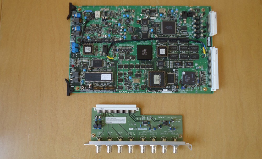 SONY BKPF-131B decoder board with rear module (NTSC)