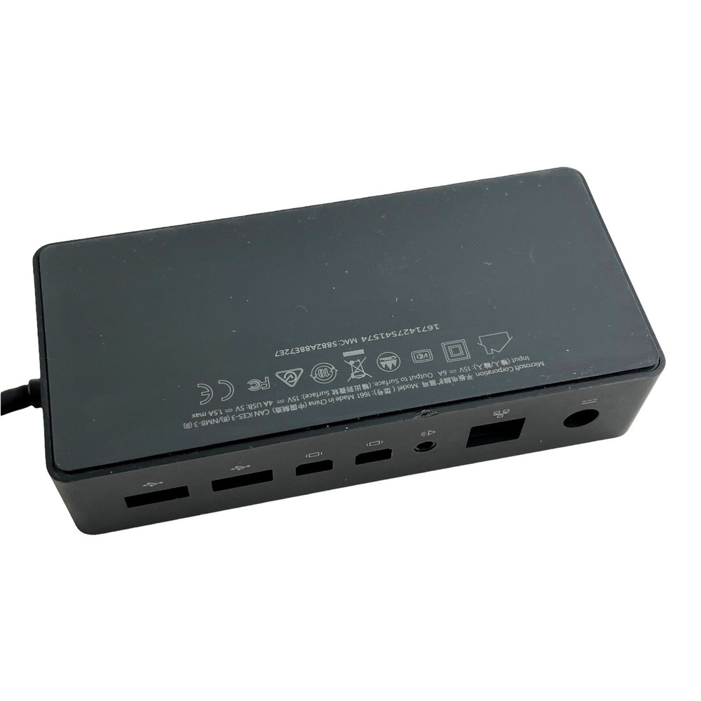 Microsoft Docking Station 1661 Unit Only (WORKING)