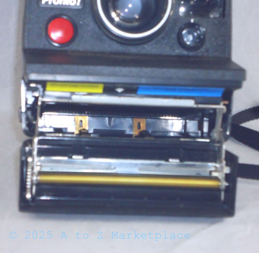 Polaroid Pronto! Land Camera & ITT MagicFlash Untested All contacts clean