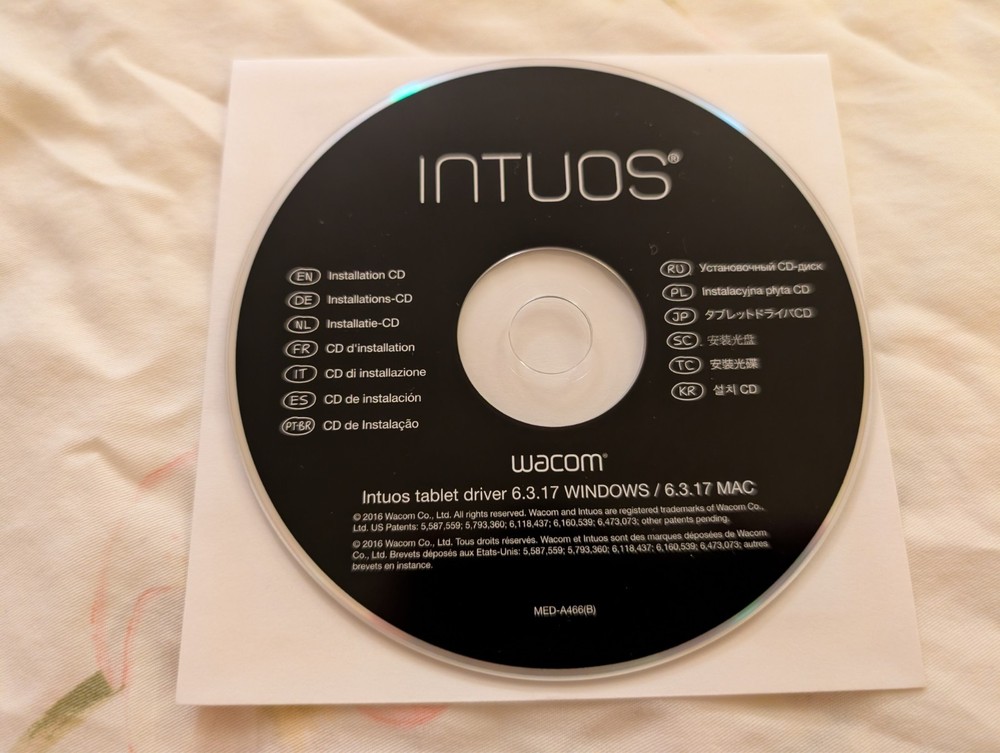 Wacom CTH-690 Intuos Medium Tablet