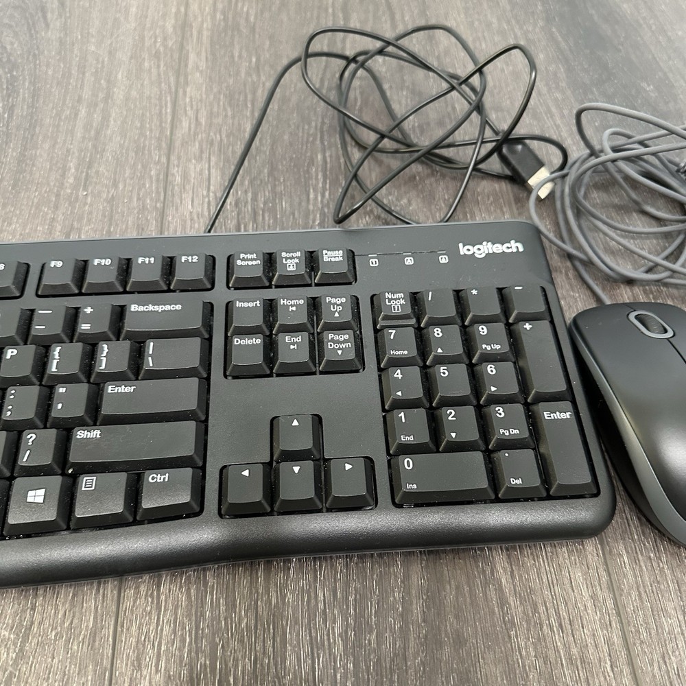 Logitech Keyboard And Mouse, Works