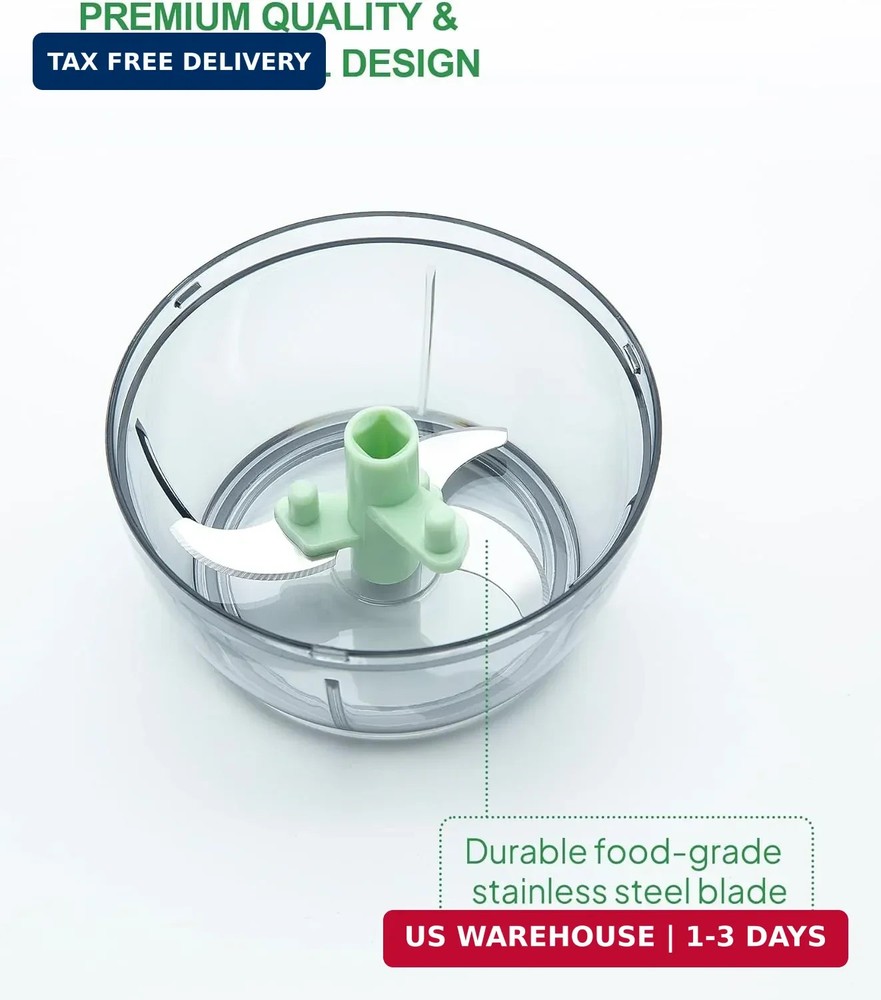 Multifunctional Vegetable Chopper & Manual Food Processor - Kitchen Gadgets with