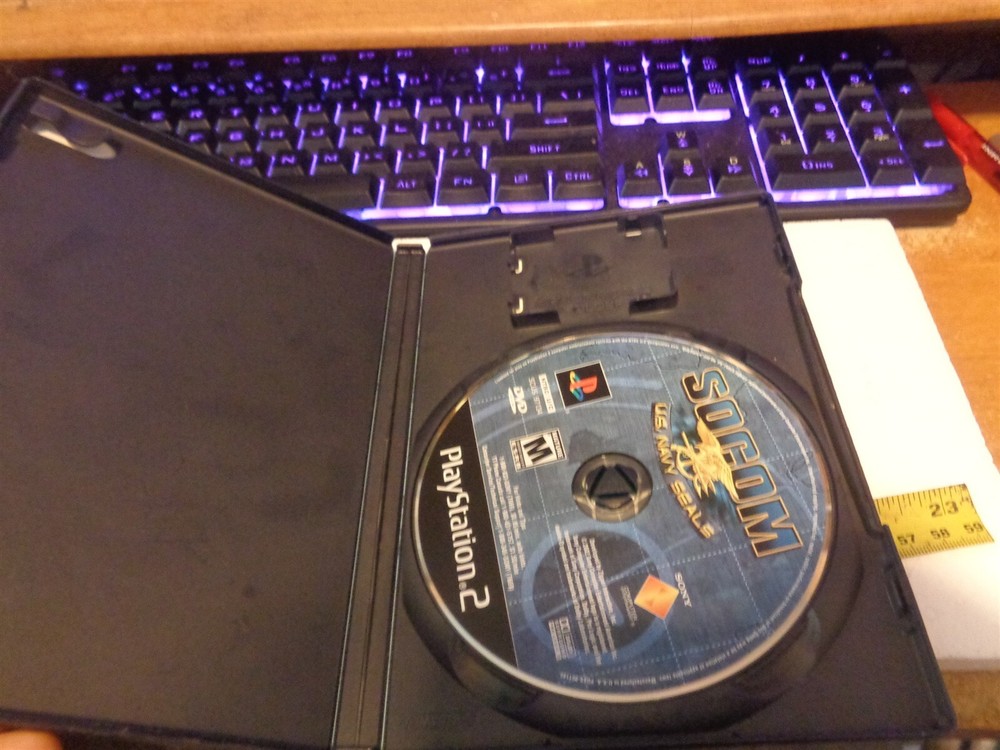 Play Station 2 Computer Program SOCOM U.S. Navy Seals (NOT TESTED) (BOX#PIKE)