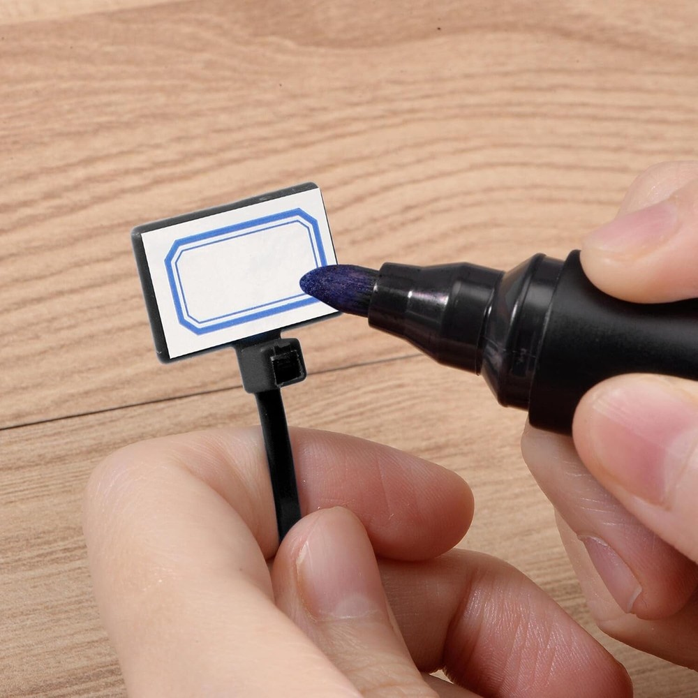 Wire Zip Ties Self-locking Plastic Nylon Cable Ties Multicolor Cord Wire Labels