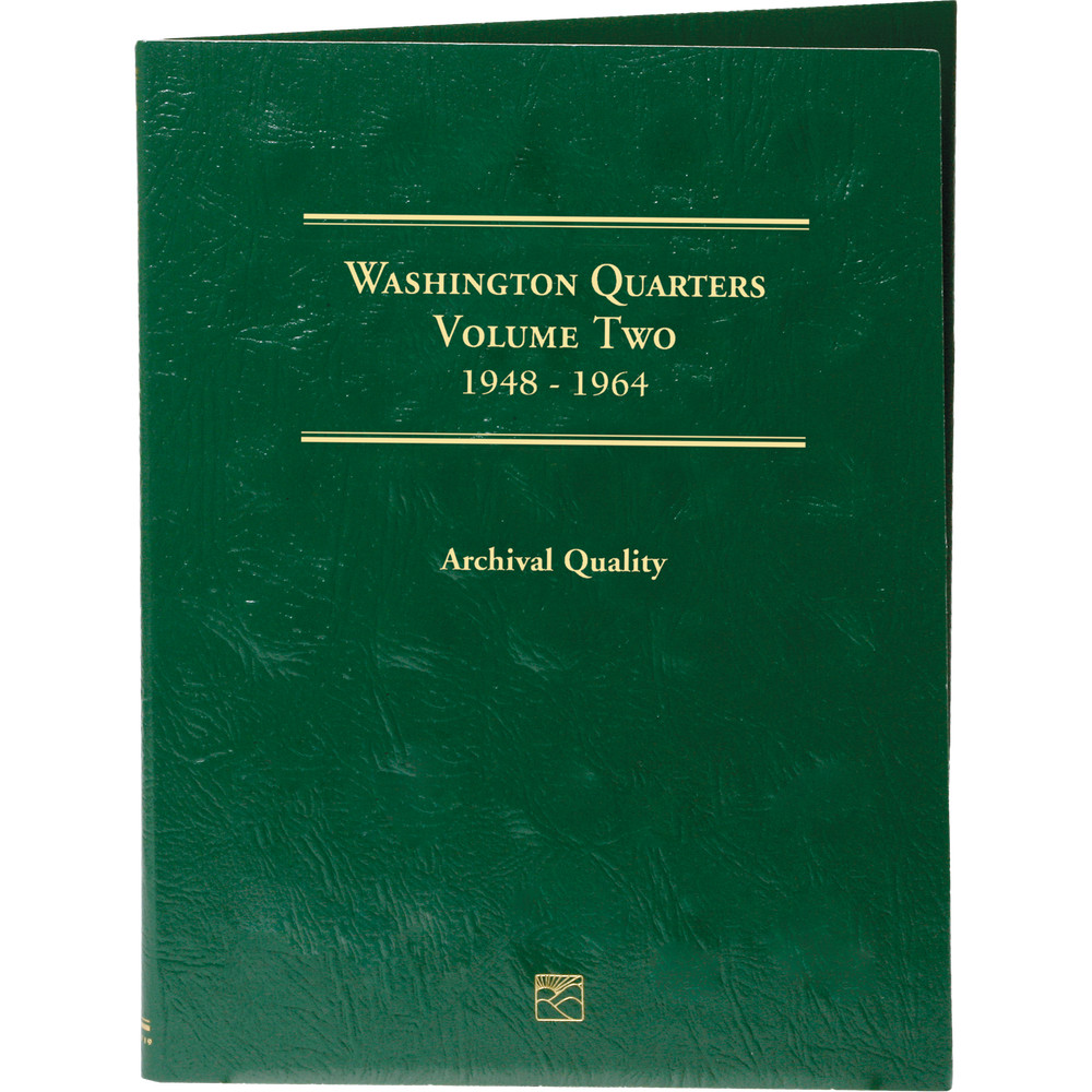 Complete Washington Quarter Set with Folder 1954-1964