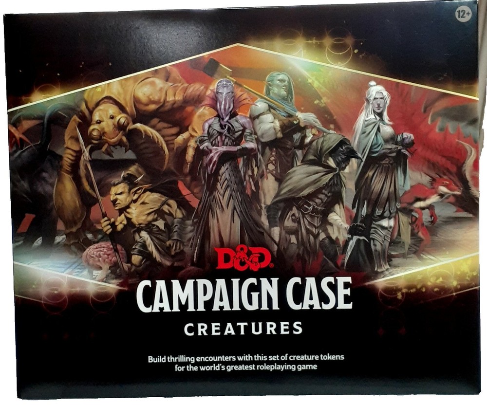 D&D Campaign Case Creatures Dungeons and Dragons Token Set Sealed Wizards RPG