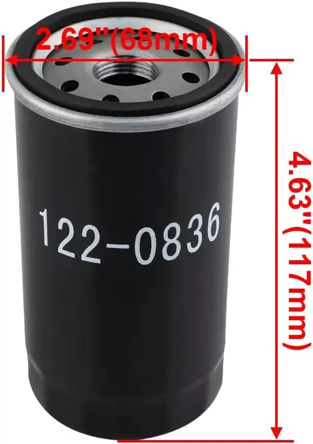 122-0836 Oil Filter 140-3116 Air Filter for Cummins Onan 5500 7000 RV Generators