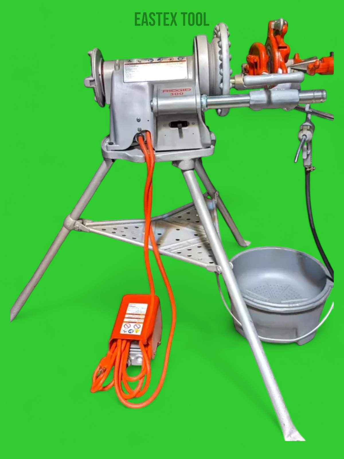 RIDGID 300 PIPE THREADING MACHINE **57 RPM** REFURBISHED by EASTEX TOOL, LLC