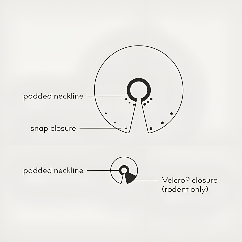 KVP Bird E-Collar, 3.2-3.5"/8"