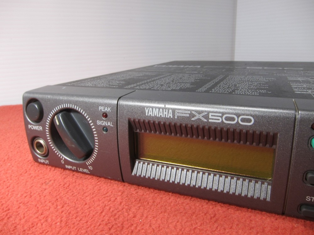 Yamaha FX500 Multi Effects Processor Guitar Effect w/ AC Adapter / Fast Shipping