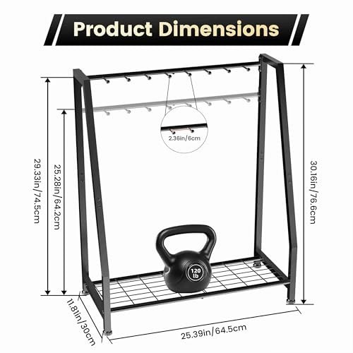 Heavy Duty Gun Rack Stand for 9 Long Rifles - Adjustable Vertical Storage Organi