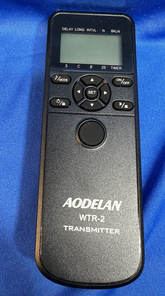 AODELAN WTR-2 Wireless Shutter Release Timer Remote Control New Open Box, 2022