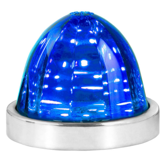 BLUE - CLASSIC WATERMELON SURFACE MOUNT LED LIGHT TURN/MARKER LIGHT