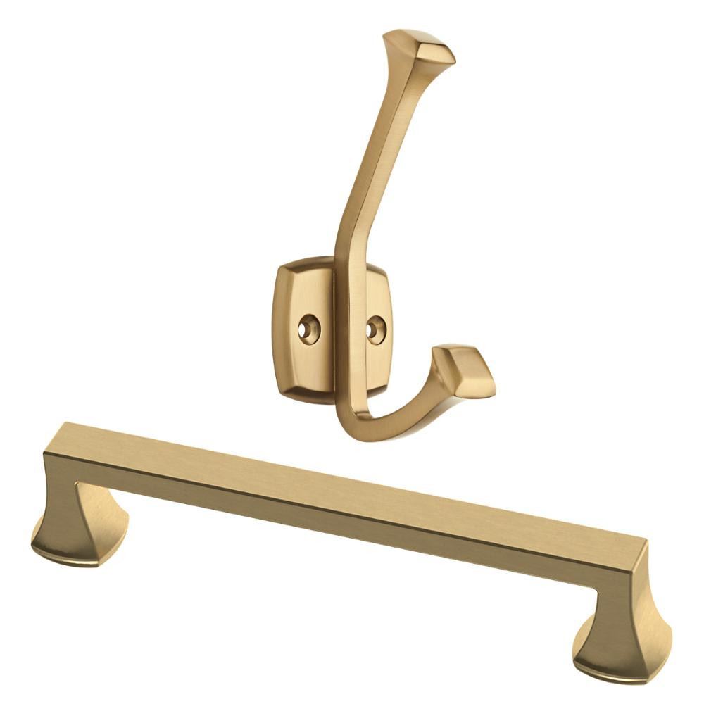 5" Mandara Pull Champagne Bronze