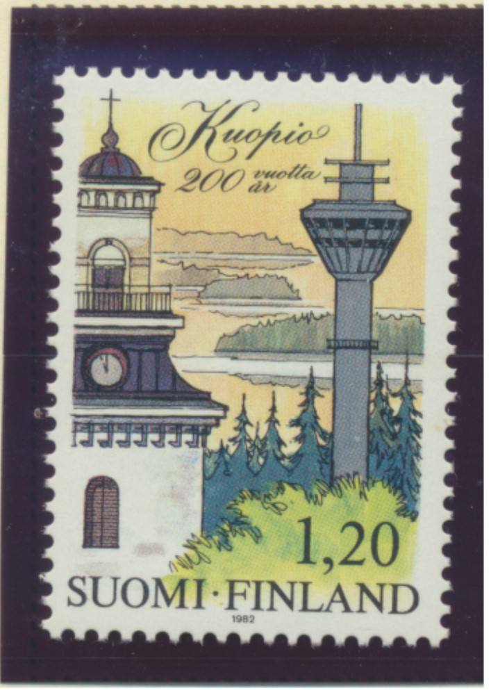 Finland Stamp Scott #666, Mint Hinged
