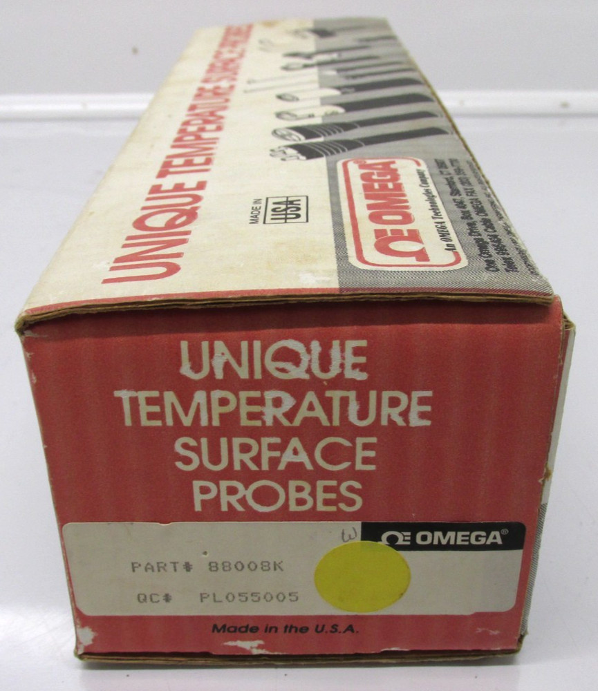 Omega Type K 88008K Temperature Surface Probe, BR.