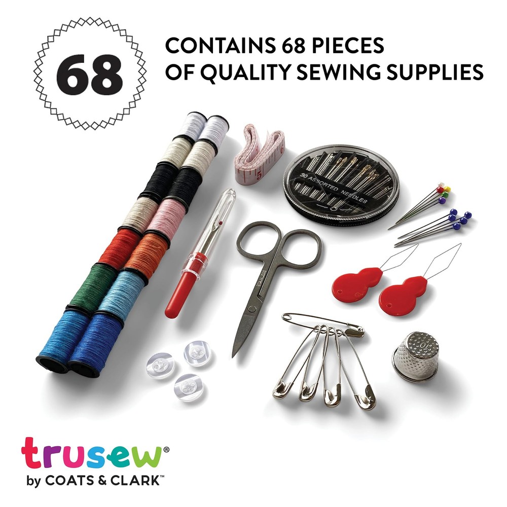 Trusew Sewing Kit Beginners Kit, Multicolor