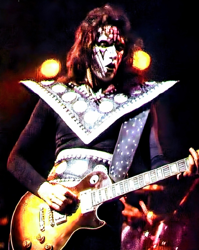 11x14 Kiss Ace Frehley Poster Space Man Photography 1977 Love Gun