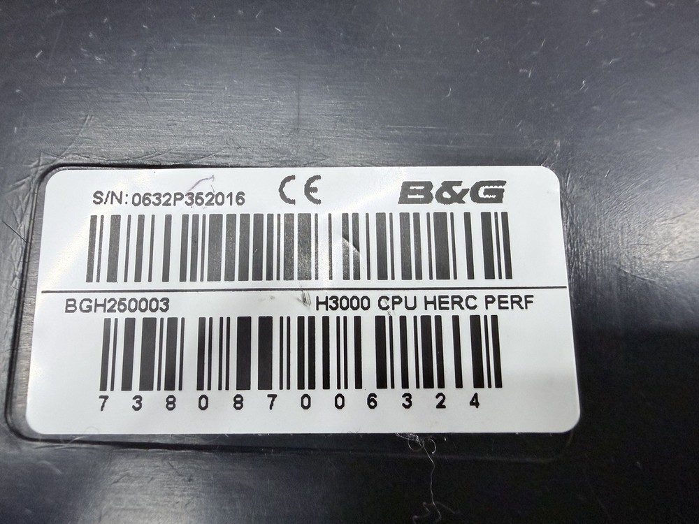 B&G H3000 Hercules Performance CPU Processor Unit BGH250003