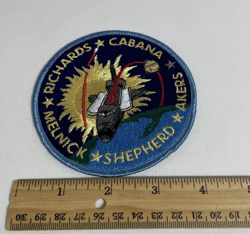 NASA Discovery STS-41 Space Patch, 4 inch patch, Richards, Cabana, Akers, etc.