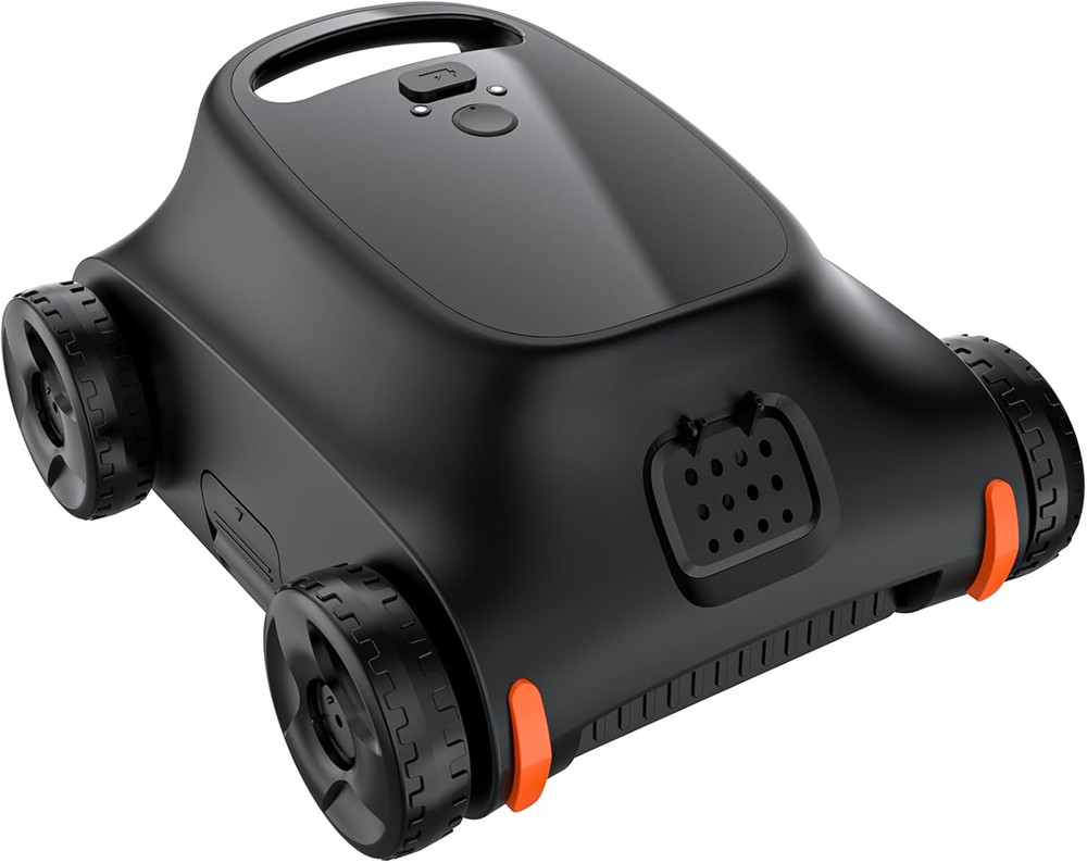 Pool Vacuum for above Ground Pool, 180 Mins Runtime Cordless Robotic Pool Cleane
