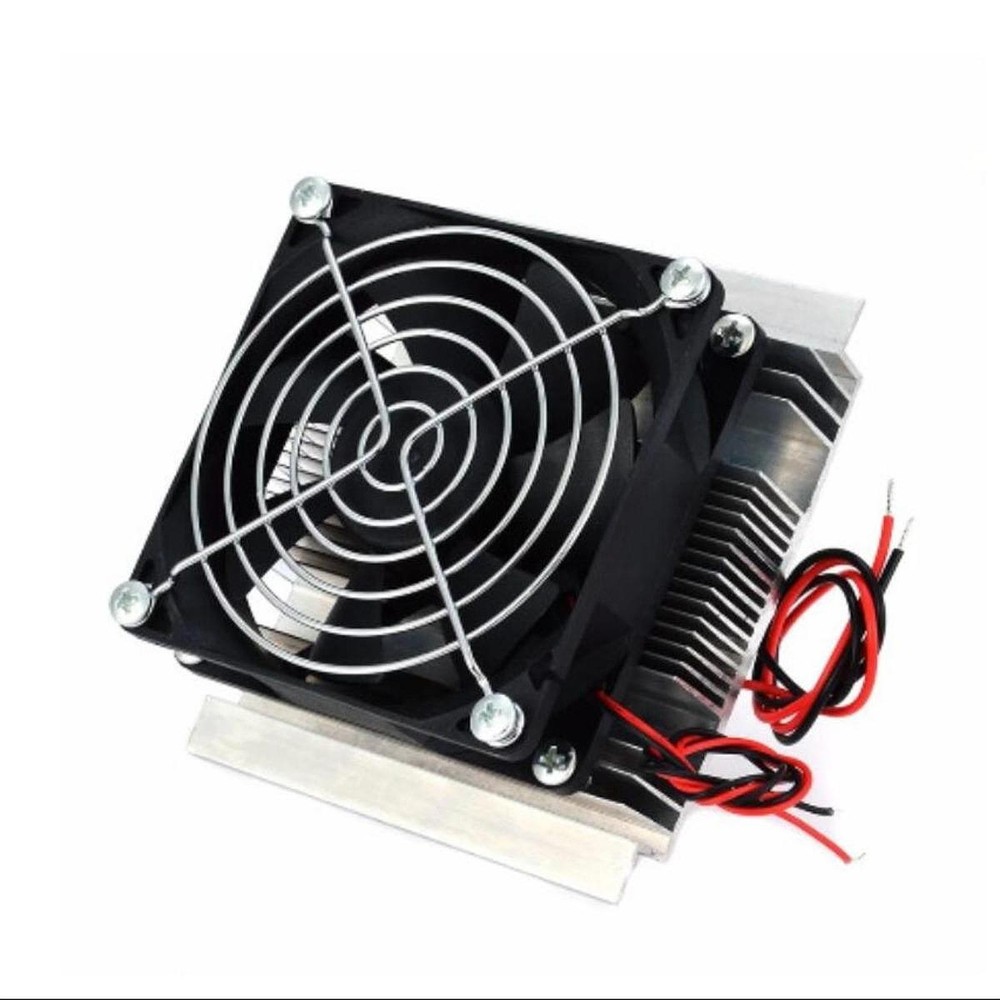 12V Cooling System Fridge 50W Sturdy Space Saving Semiconductor Cooling Fan