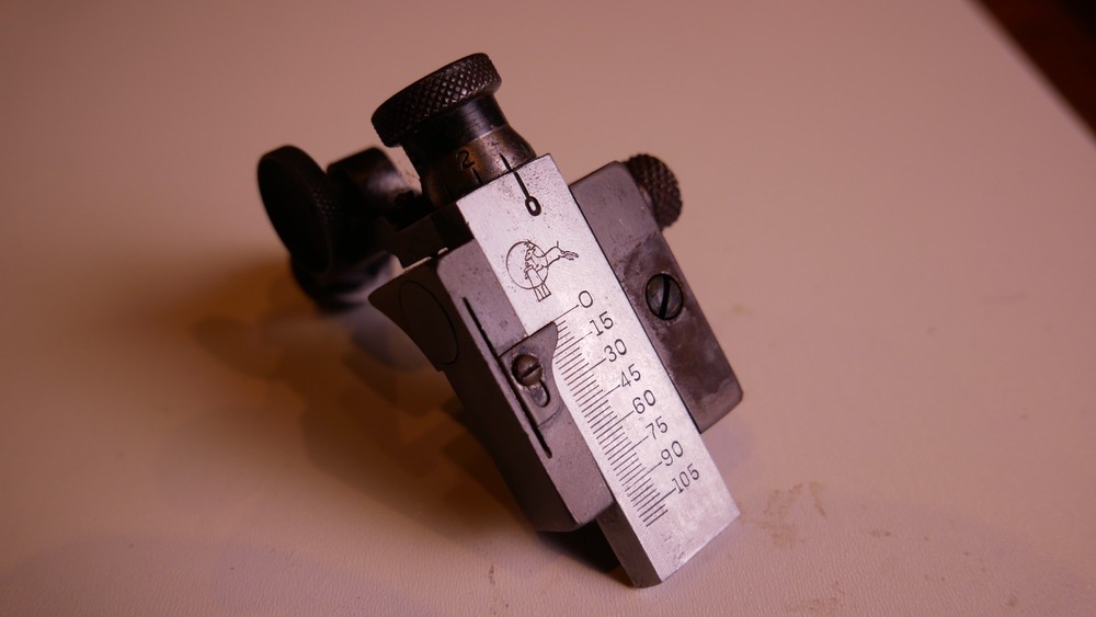 Lyman 48 LE  rear gunsight