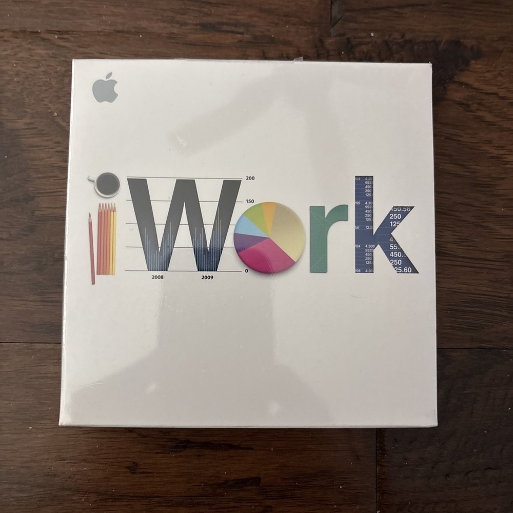 Apple iWork '09 (Retail) - Full Version for Mac MB942Z/A New Sealed