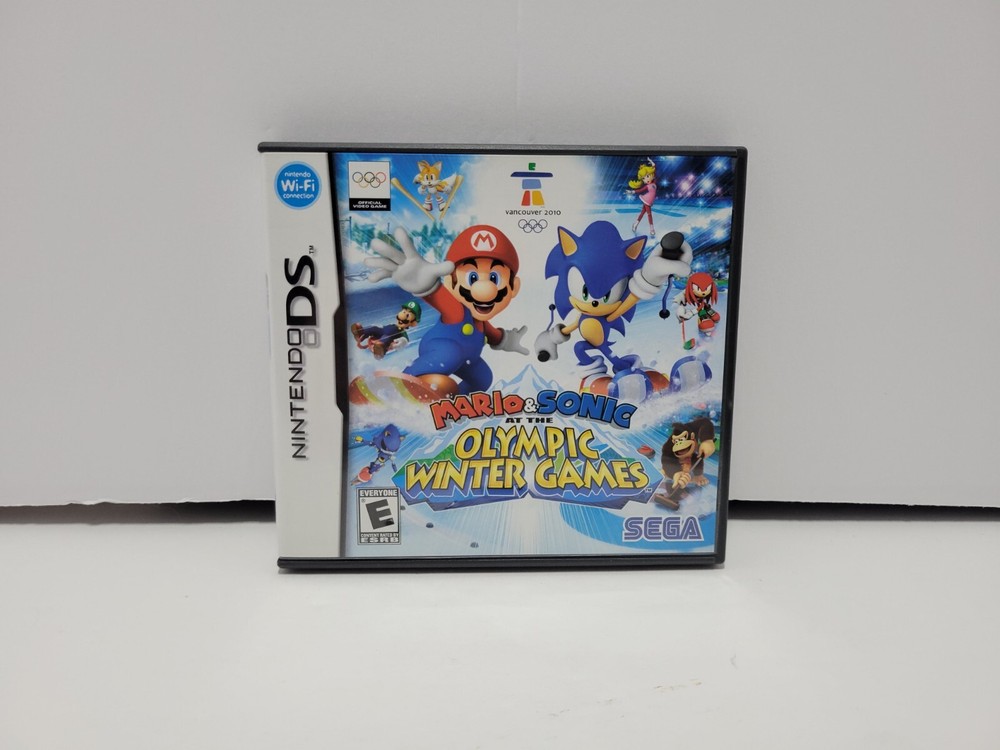Mario & Sonic Olympic Winter Games (Replacement Case & Manual)