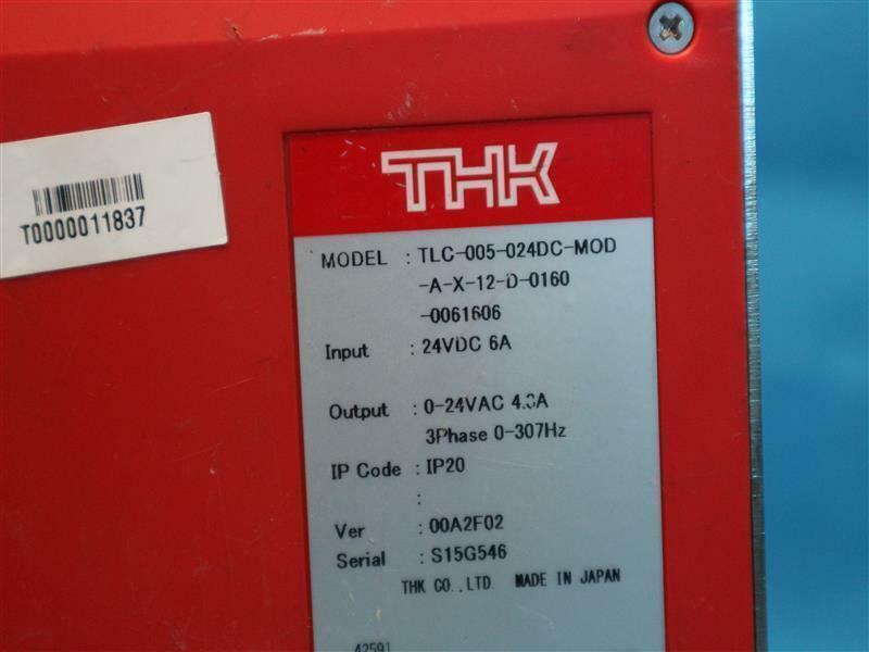 THK TLC-005-024DC-MOD-A-X-12-D-0160-0061606 Controller 24VDC