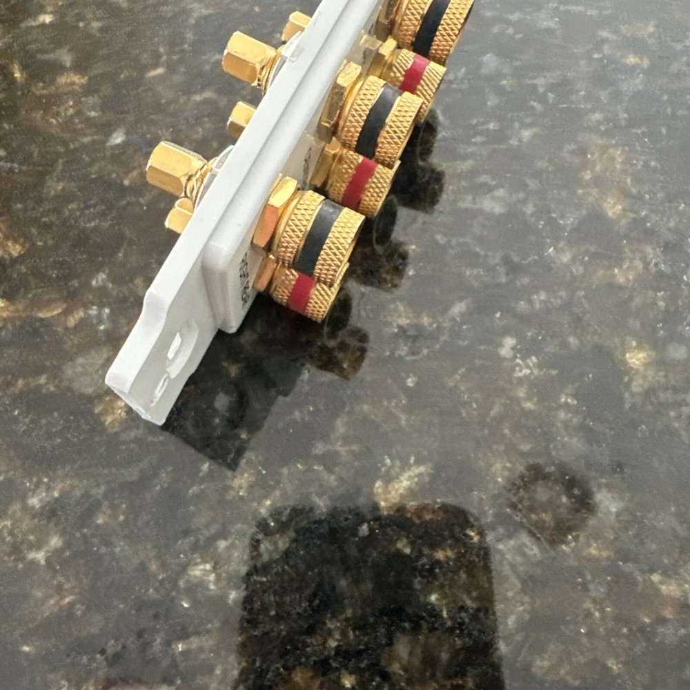 Three Speaker Wall Plate