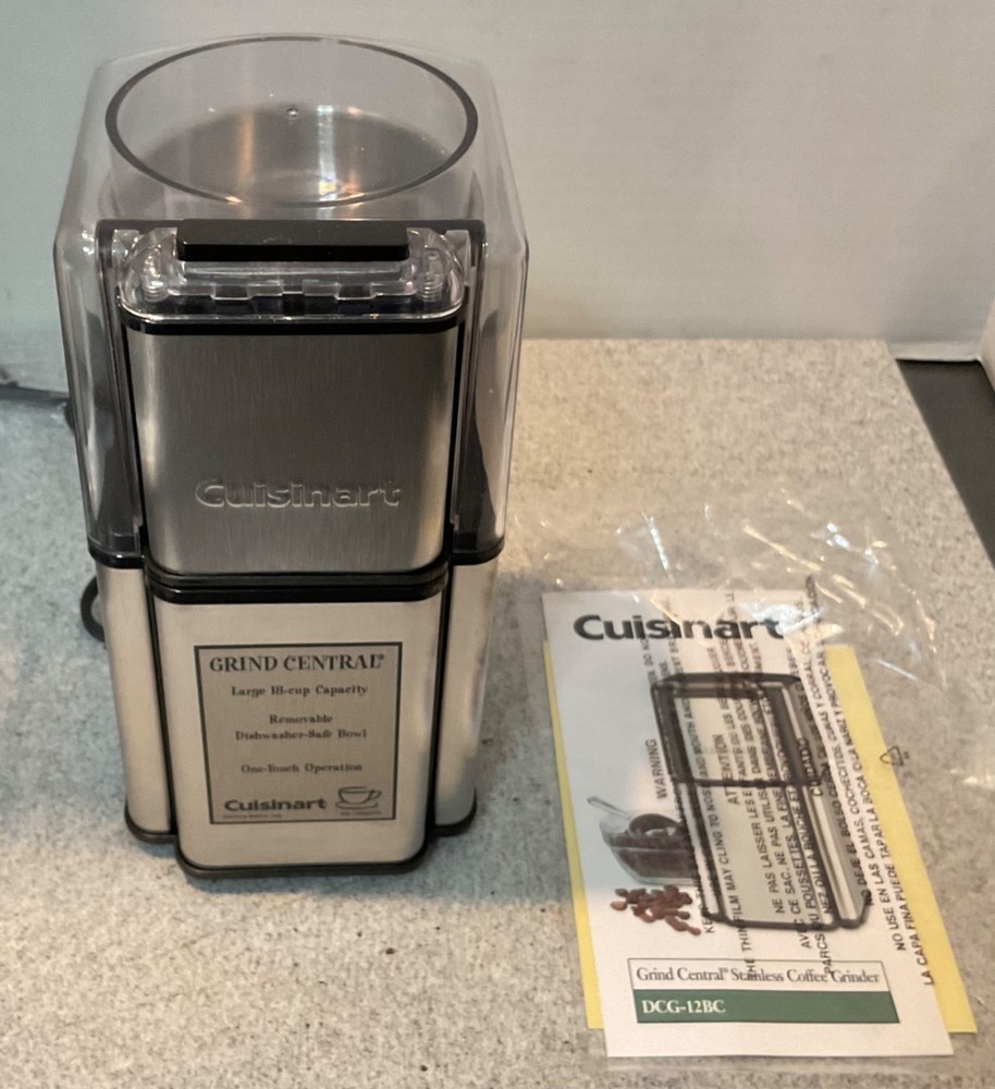 Cuisinart Grind Central Coffee Grinder 18 Cup Capacity DCG-12BC