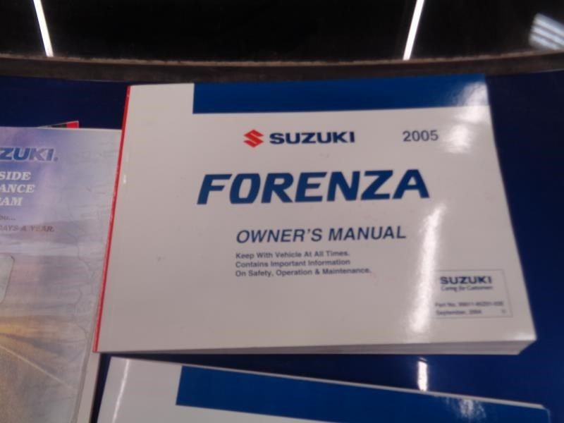 FORENZA 2005 Owners Manual 1162227