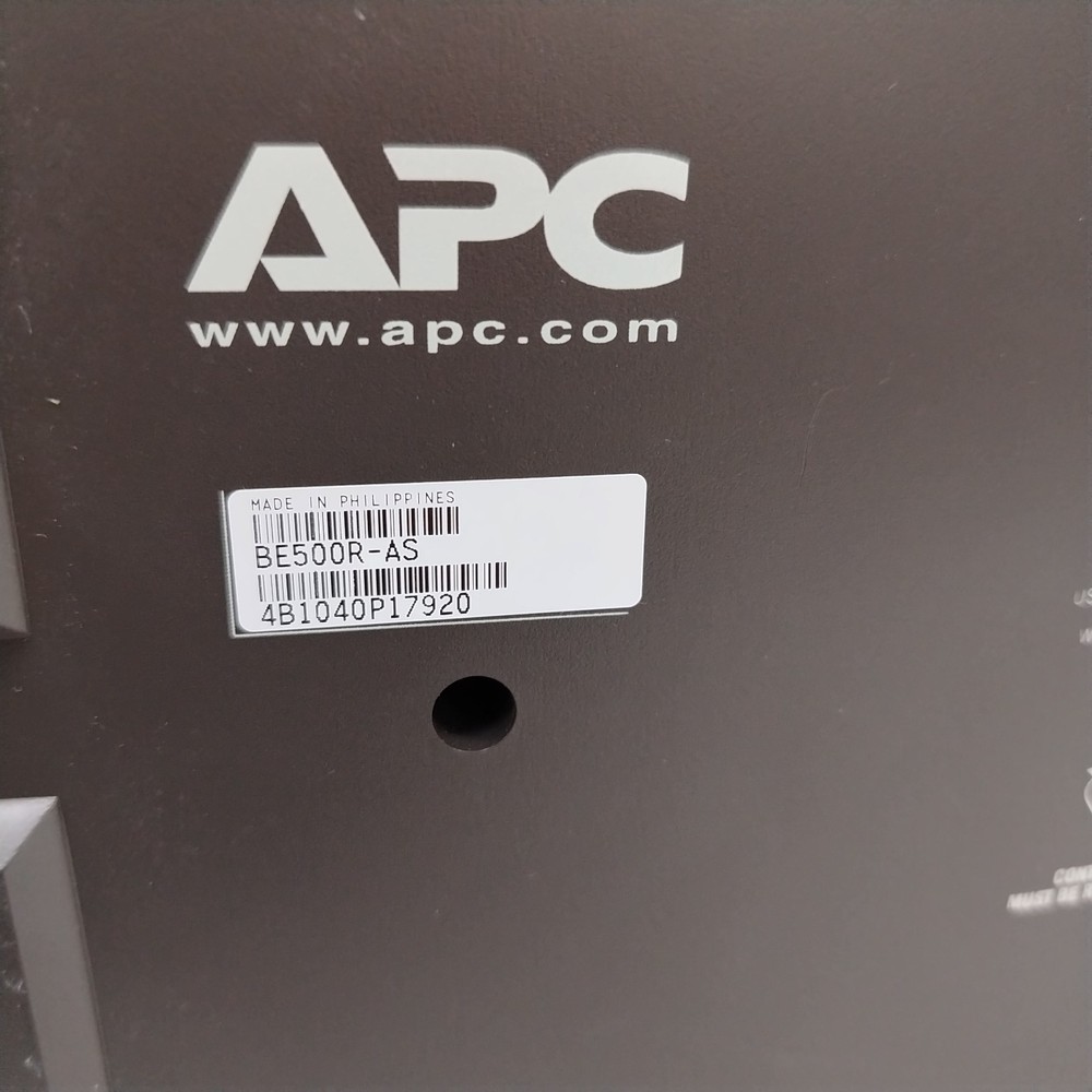 APC BE500R-AS Back-UPS ES 500