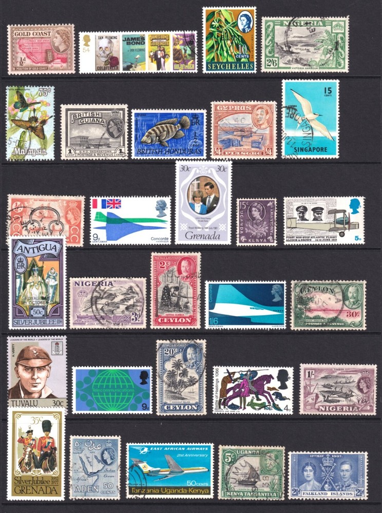 British Commonwealth mounted mint and used selection 83