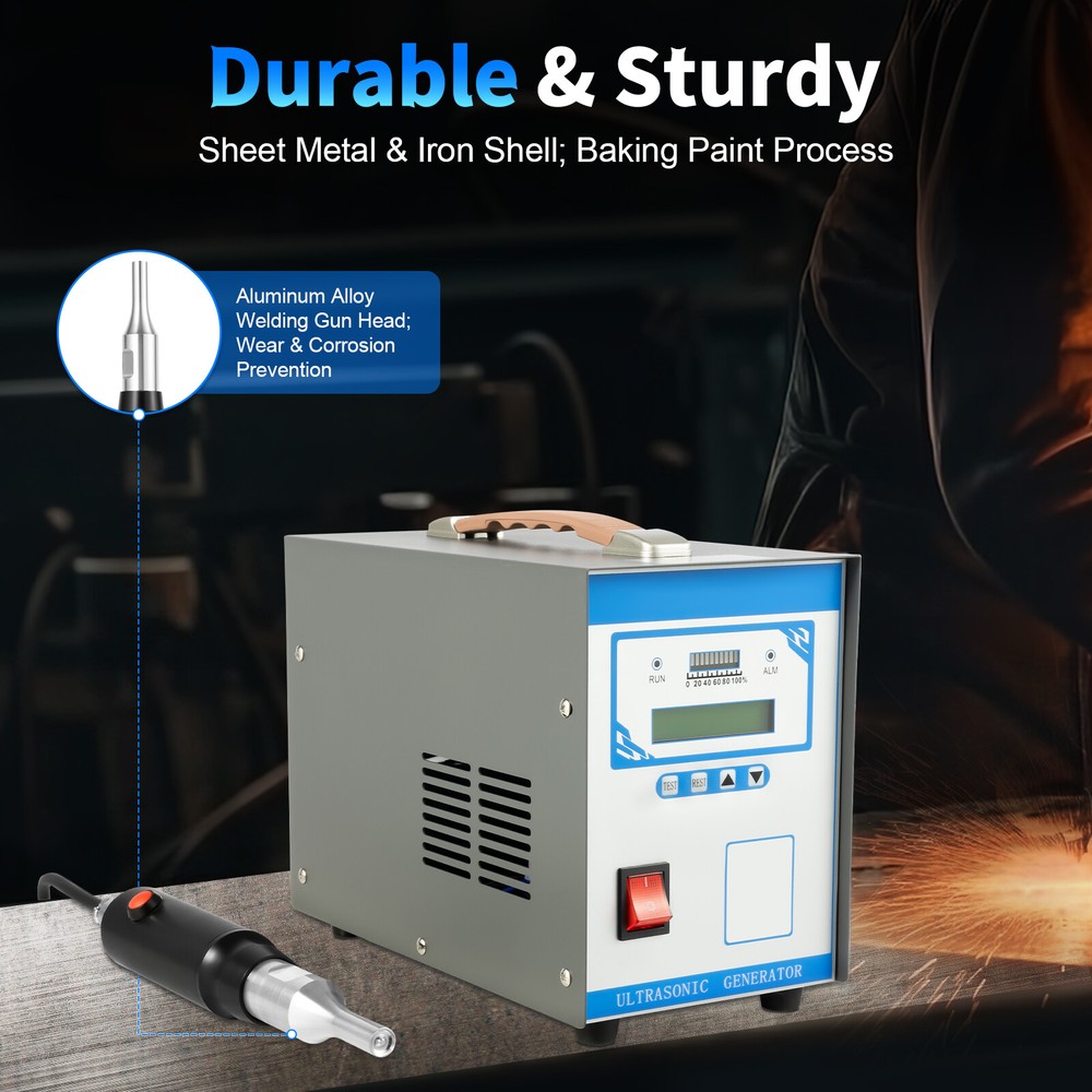 Handheld Plastic Welder Ultrasonic Welding Machine Portable Novel Portable