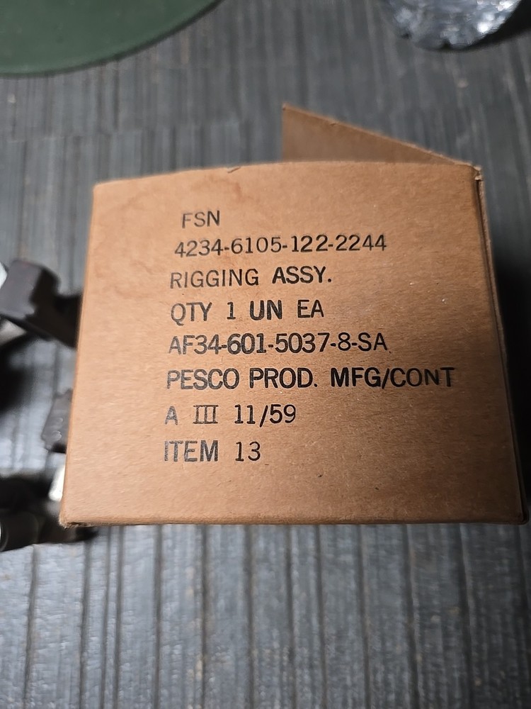 Pesco Rigging Assy 4234-6105-122-2244