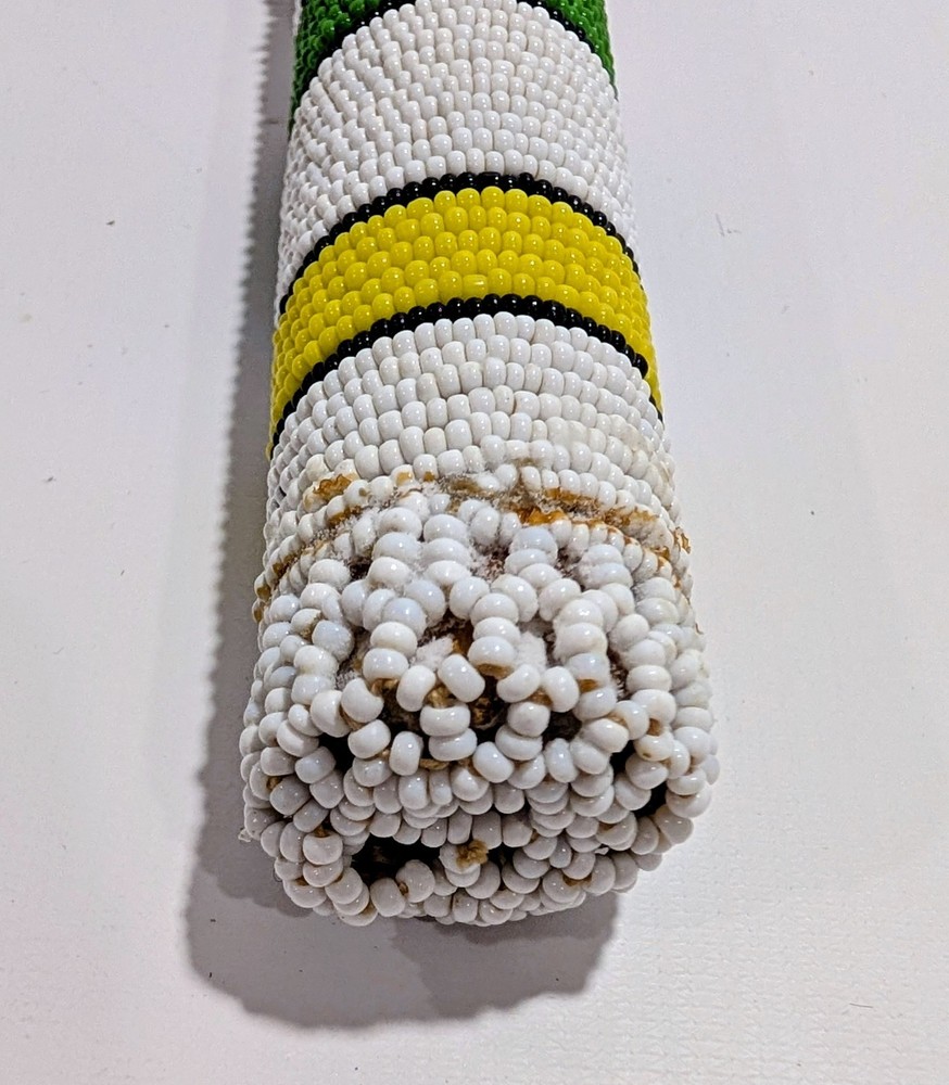 African Beaded Talking Stick