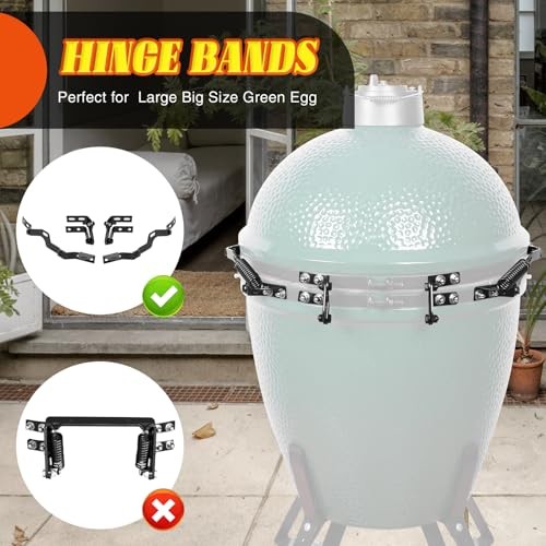 Hinge Band for Big Large Green Egg, Replacement Band for Big Size Green Egg