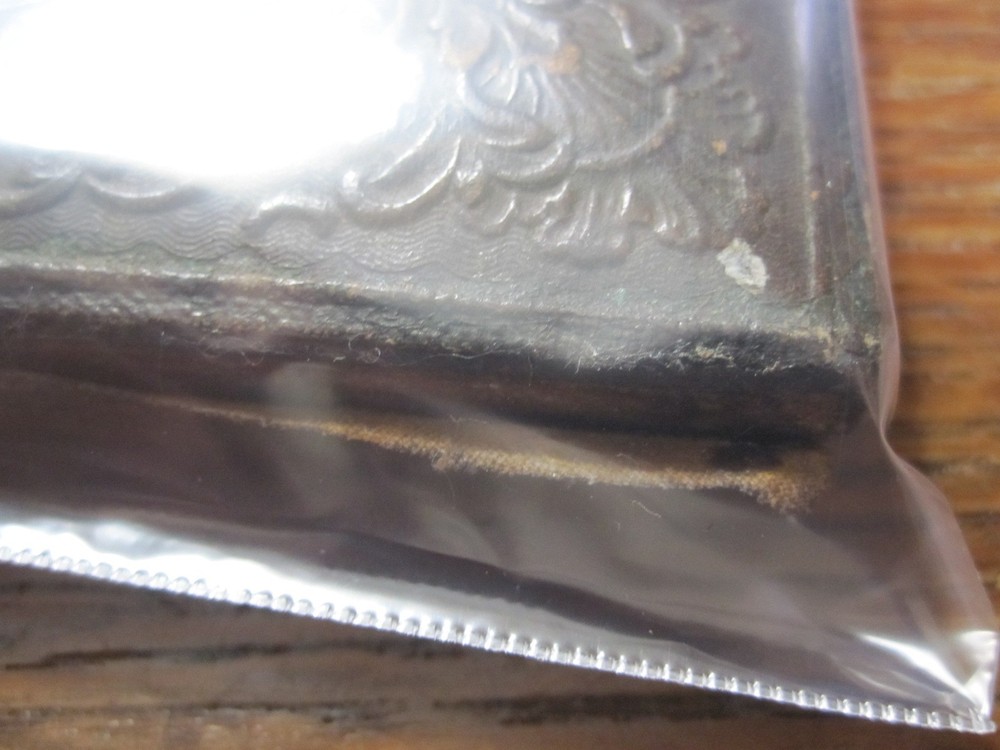 Civil War Ruby Ambrotype – Private Holding Eagle Head Saber & Colt Pocket