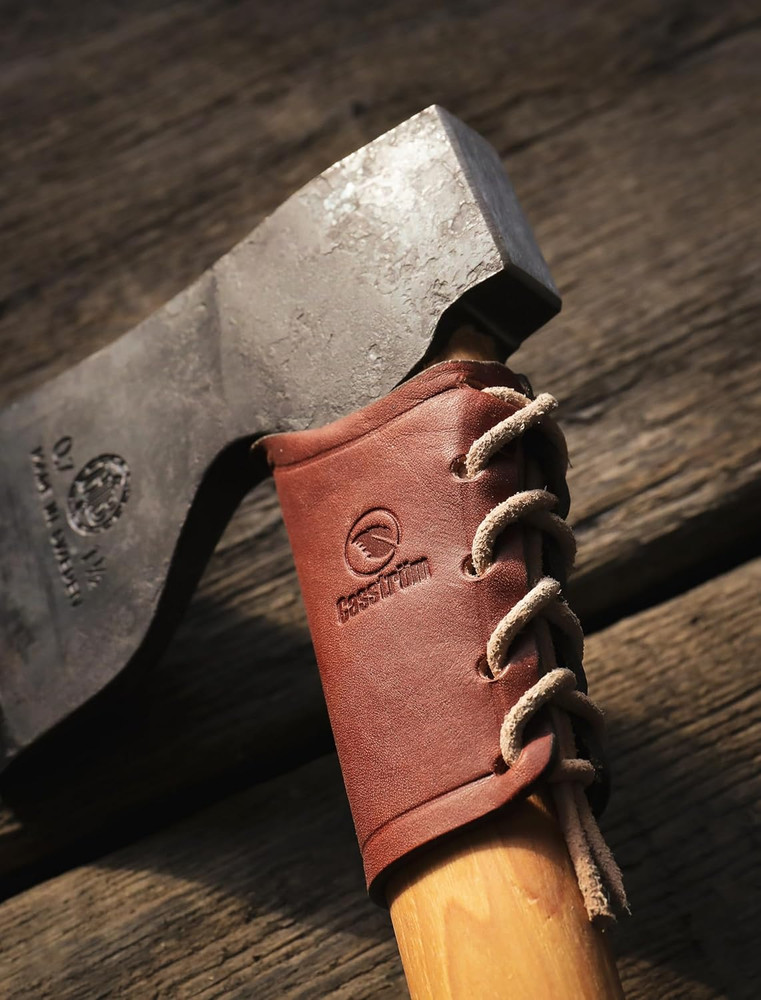 Overstrike Axe Guard Cognac Brown
