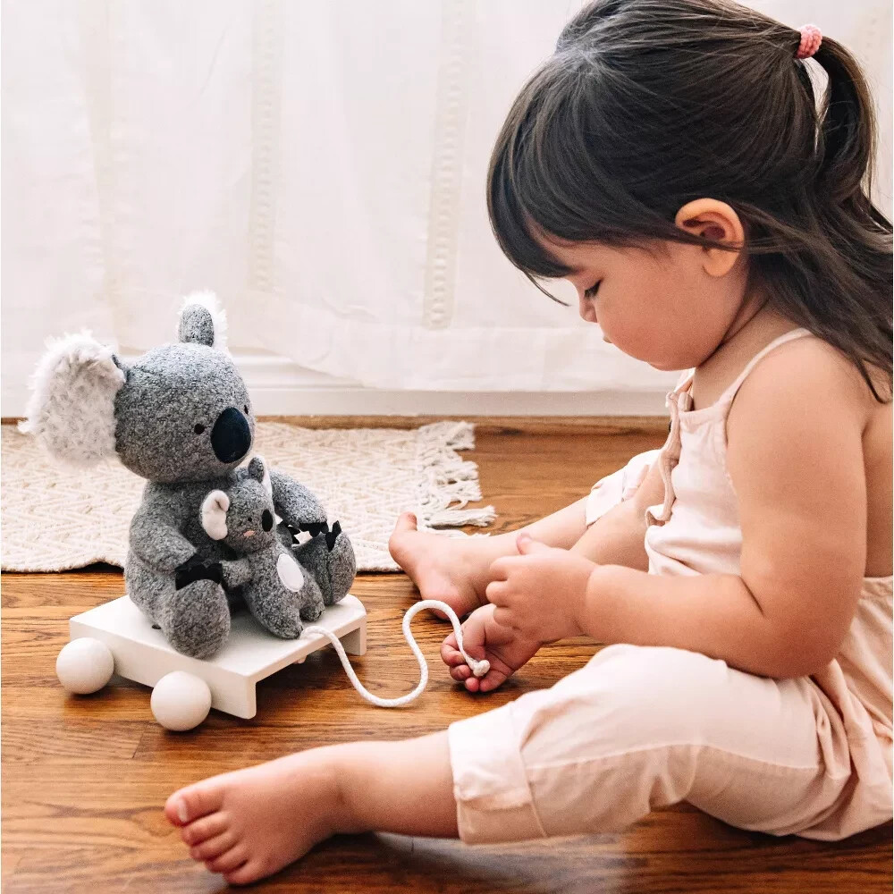 Koala Pull Toy | Push Pull | Wonder and Wise Ages: 18 Months +