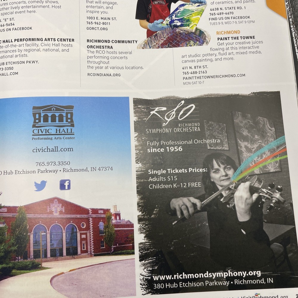 Richmond Wayne County Indiana Visitors Guide