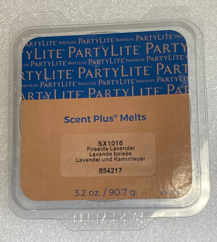 Partylite Fireside Lavender Scent Plus Melts 9 pc  New In Box