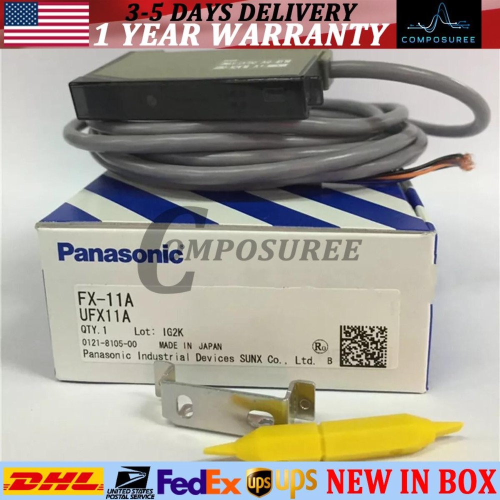 NEW PANASONIC SUNX FX-11A Fiber Optic Sensor