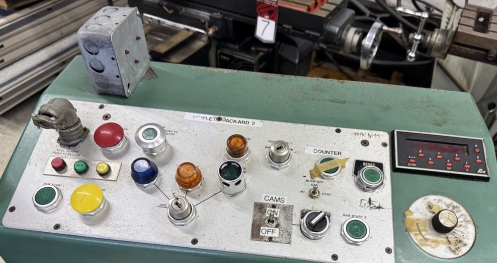 Bruderer Model BSTA30 3 Post High Speed Punch Press