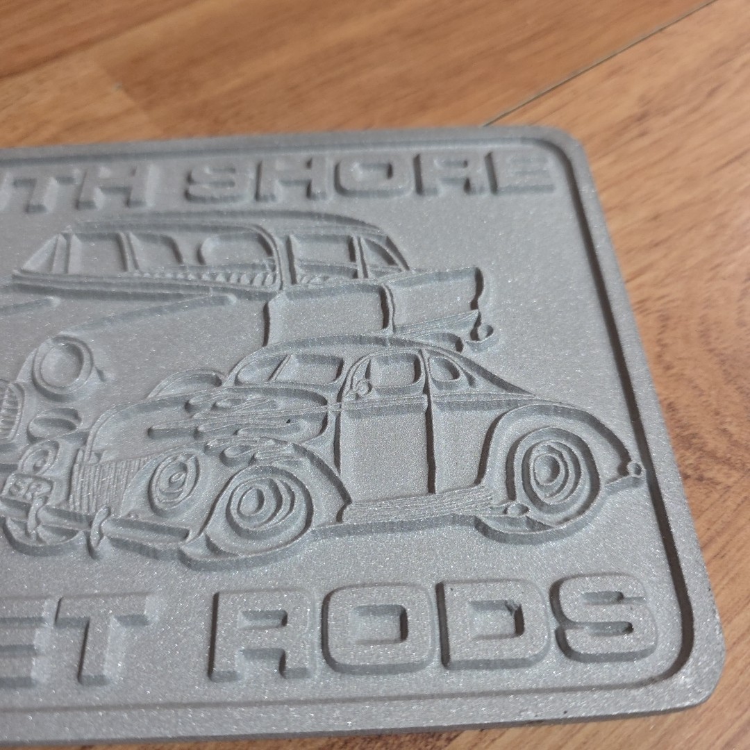 South Shore Street Rods Club Plaque O’Brien Truckers hot Massachusetts Ma Car
